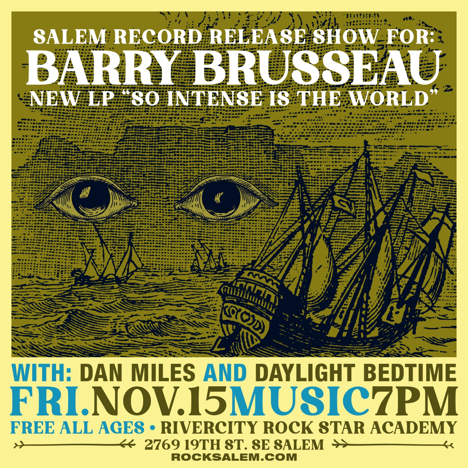 Barry Brusseau Salem Record Release Show at RiverCity Rock Star Academy