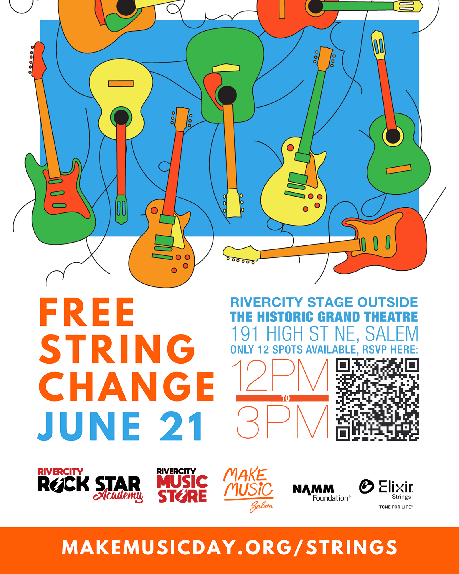 String Together with RiverCity on Make Music Day 2025