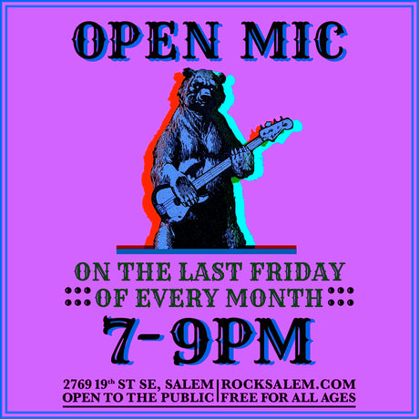 Take the Stage This Friday at Open Mic Night 🎤