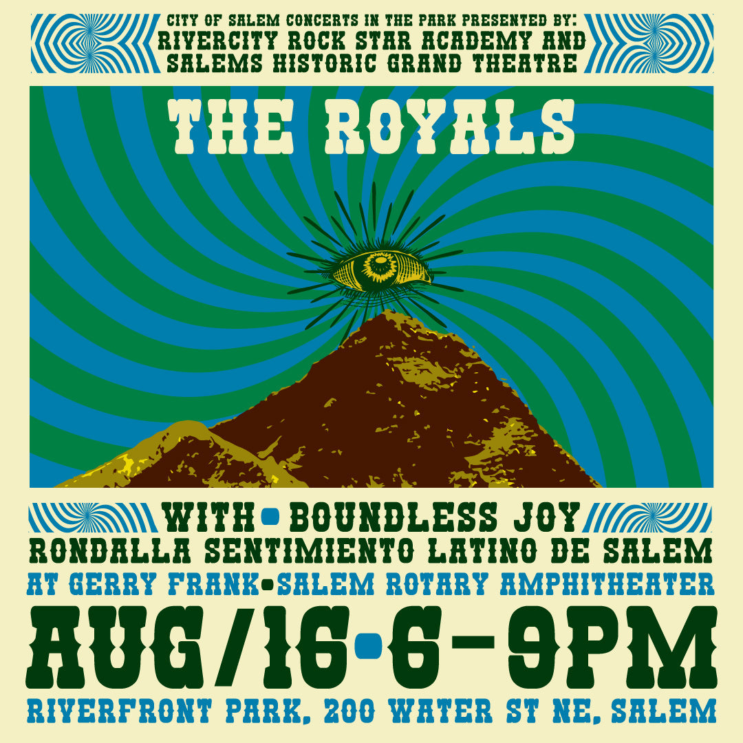 Royals at the Gerry Frank Amphitheater on August 16th