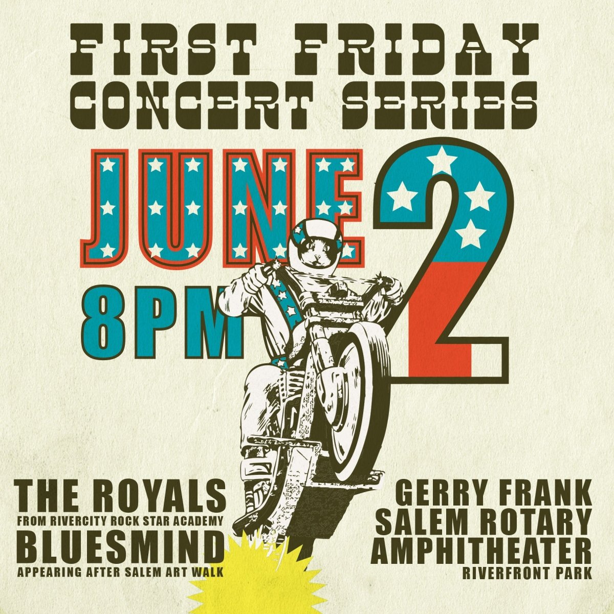 Catch the Royals Kick Off the First Friday Concert Series! - RiverCity Rock Star Academy Music Store