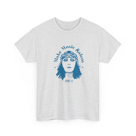 Make Music Day Salem Elsinore Girl Blue Logo T-Shirt T-Shirt Printify - RiverCity Rockstar Academy Music Store, Salem Keizer Oregon