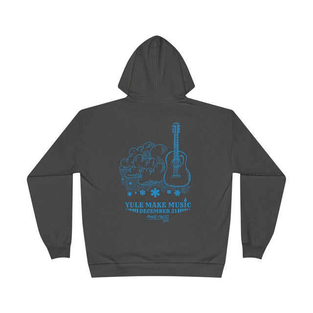 Yule Make Music Pullover Hoodie Sweatshirt Hoodie Printify - RiverCity Rockstar Academy Music Store, Salem Keizer Oregon