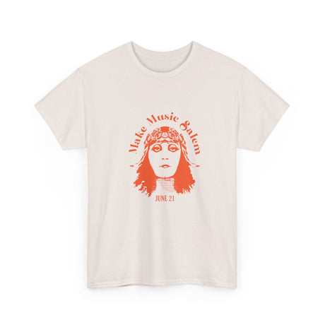Make Music Salem Elsinore Girl T-Shirt T-Shirt Printify - RiverCity Rockstar Academy Music Store, Salem Keizer Oregon