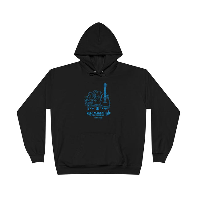 Yule Make Music Pullover Hoodie Sweatshirt Hoodie Printify - RiverCity Rockstar Academy Music Store, Salem Keizer Oregon