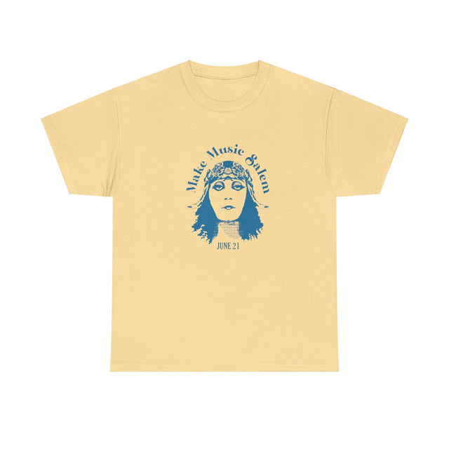 Make Music Day Salem Elsinore Girl Blue Logo T-Shirt T-Shirt Printify - RiverCity Rockstar Academy Music Store, Salem Keizer Oregon