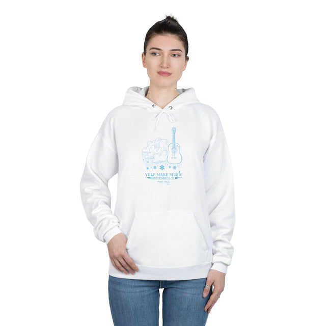 Yule Make Music Pullover Hoodie Sweatshirt Hoodie Printify - RiverCity Rockstar Academy Music Store, Salem Keizer Oregon