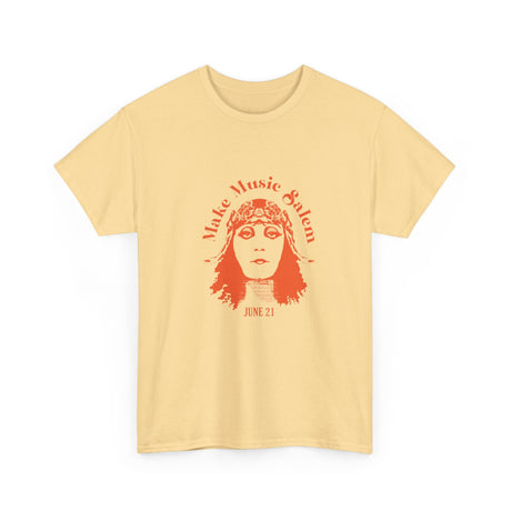 Make Music Salem Elsinore Girl T-Shirt T-Shirt Printify - RiverCity Rockstar Academy Music Store, Salem Keizer Oregon
