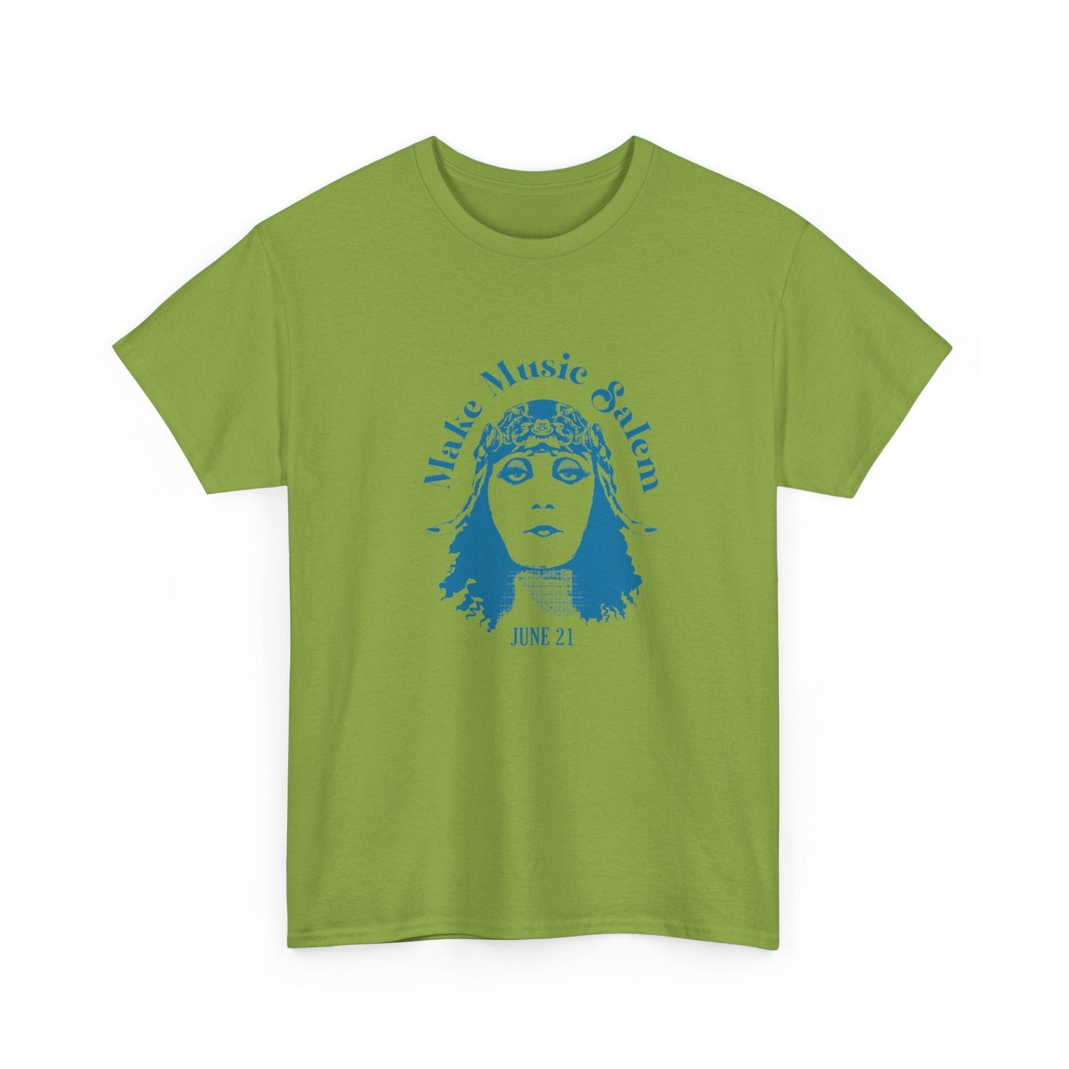 Make Music Day Salem Elsinore Girl Blue Logo T-Shirt T-Shirt Printify - RiverCity Rockstar Academy Music Store, Salem Keizer Oregon