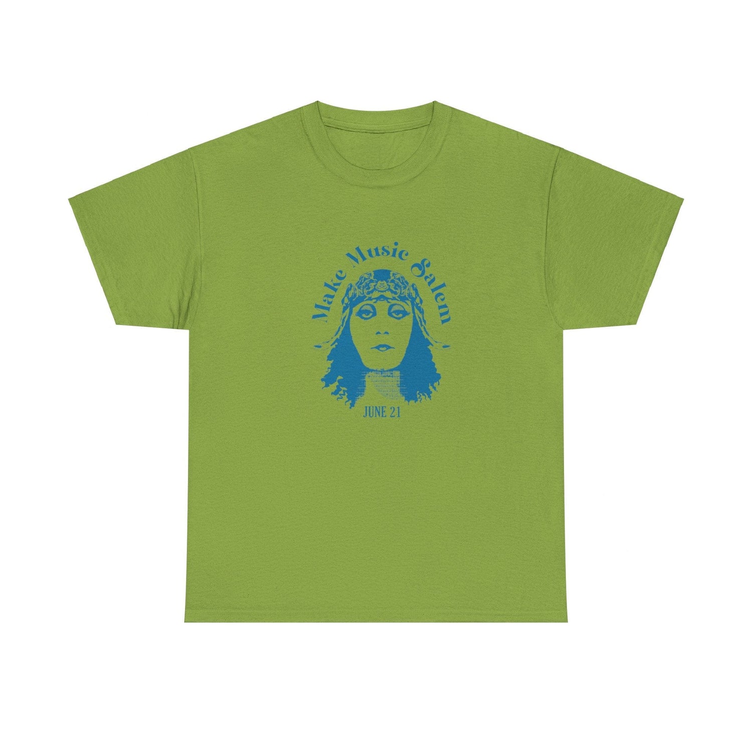 Make Music Day Salem Elsinore Girl Blue Logo T-Shirt T-Shirt Printify - RiverCity Rockstar Academy Music Store, Salem Keizer Oregon