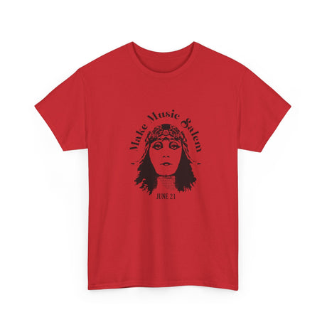 Make Music Salem Elsinore Girl T-Shirt T-Shirt Printify - RiverCity Rockstar Academy Music Store, Salem Keizer Oregon