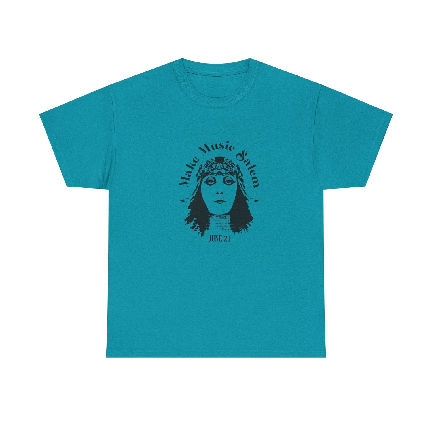 Make Music Salem Elsinore Girl T-Shirt T-Shirt Printify - RiverCity Rockstar Academy Music Store, Salem Keizer Oregon
