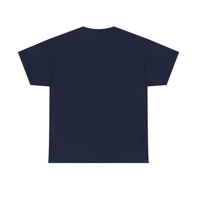 Make Music Day Salem Guitar Guy White Logo T-Shirt showcasing vibrant musical event branding and stylish casual wear for music enthusiasts