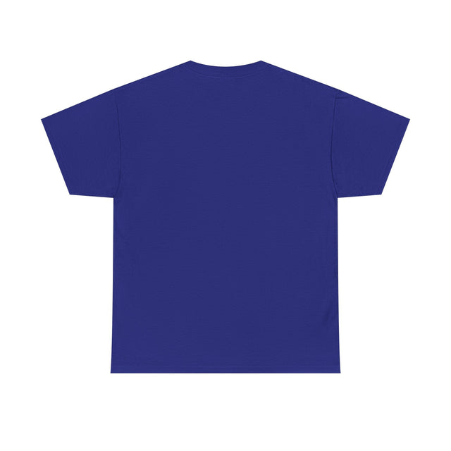 White T-shirt featuring the Make Music Day Salem Sun logo and guitar graphic design, perfect for music enthusiasts and event celebrations
