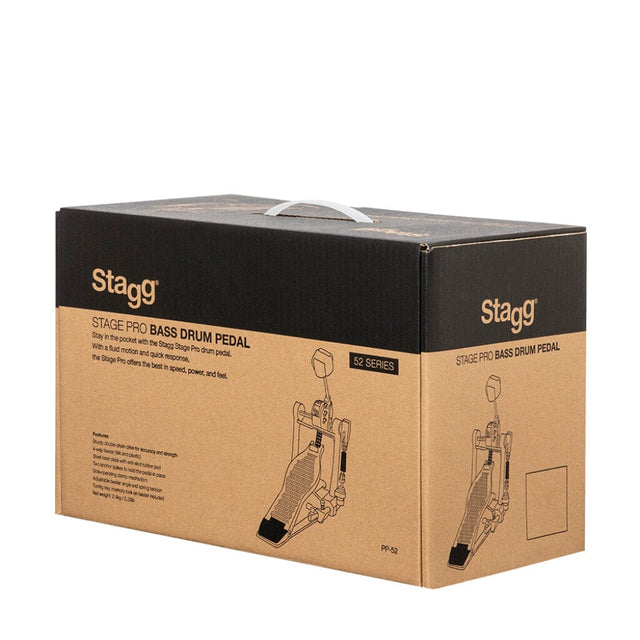 Stagg Double Bass Drum Pedal, 52 Series Hardware Stagg - RiverCity Rockstar Academy Music Store, Salem Keizer Oregon