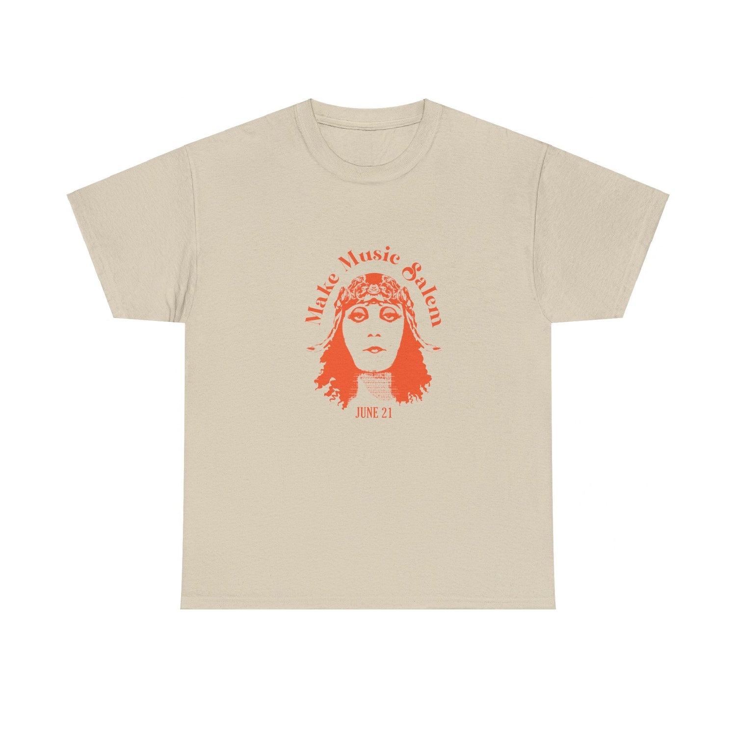Make Music Salem Elsinore Girl T-Shirt T-Shirt Printify - RiverCity Rockstar Academy Music Store, Salem Keizer Oregon
