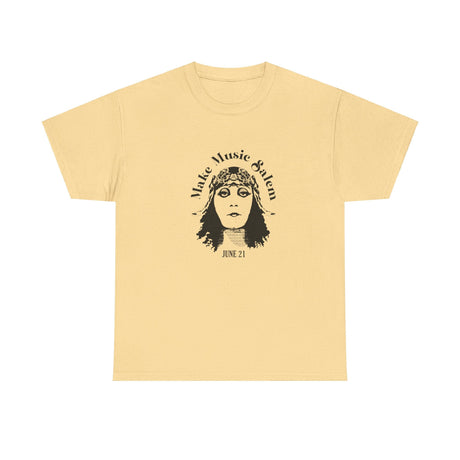 Make Music Salem Elsinore Girl T-Shirt T-Shirt Printify - RiverCity Rockstar Academy Music Store, Salem Keizer Oregon