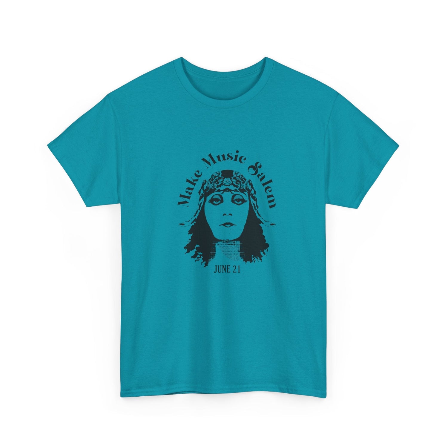Make Music Salem Elsinore Girl T-Shirt T-Shirt Printify - RiverCity Rockstar Academy Music Store, Salem Keizer Oregon