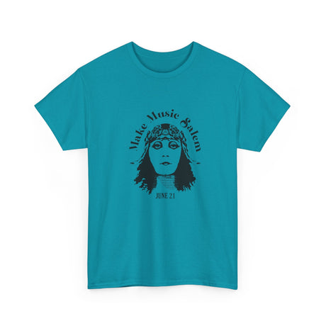 Make Music Salem Elsinore Girl T-Shirt T-Shirt Printify - RiverCity Rockstar Academy Music Store, Salem Keizer Oregon