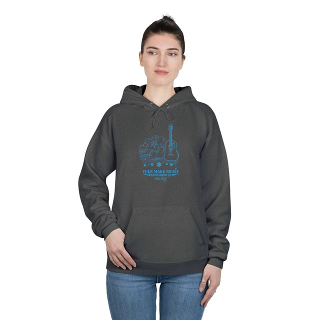 Yule Make Music Pullover Hoodie Sweatshirt Hoodie Printify - RiverCity Rockstar Academy Music Store, Salem Keizer Oregon