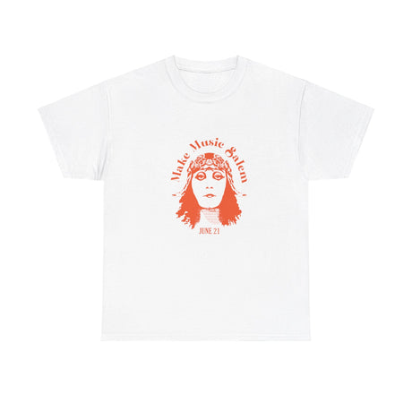 Make Music Salem Elsinore Girl T-Shirt T-Shirt Printify - RiverCity Rockstar Academy Music Store, Salem Keizer Oregon