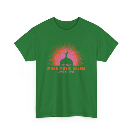 Make Music Day Salem Capital Sunset T-Shirt T-Shirt Printify - RiverCity Rockstar Academy Music Store, Salem Keizer Oregon