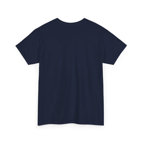 Make Music Day Salem Guitar Guy White Logo T-Shirt showcasing a stylish musical-themed graphic design and branding
