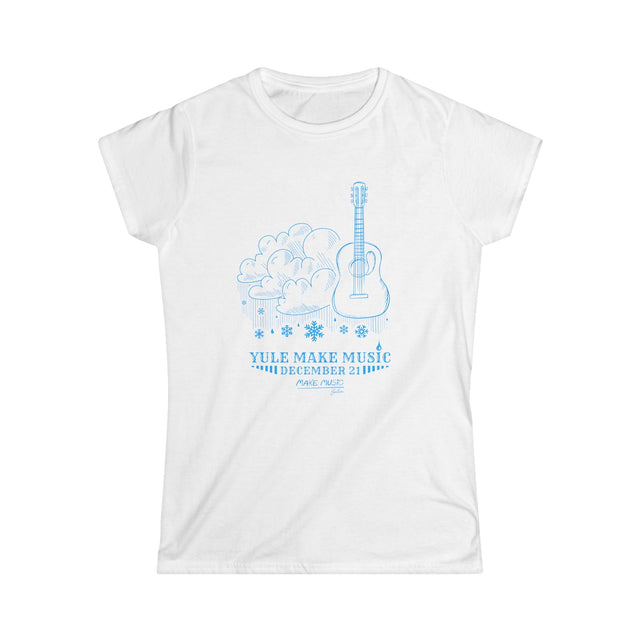 Yule Make Music Women's Tee T-Shirt Printify - RiverCity Rockstar Academy Music Store, Salem Keizer Oregon