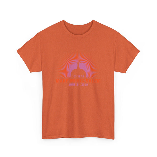 Make Music Day Salem Capital Sunset T-Shirt T-Shirt Printify - RiverCity Rockstar Academy Music Store, Salem Keizer Oregon