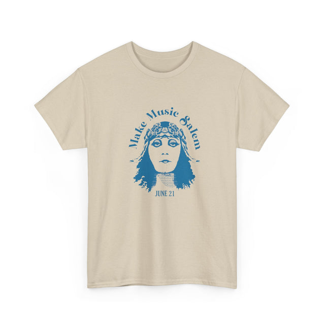 Make Music Day Salem Elsinore Girl Blue Logo T-Shirt T-Shirt Printify - RiverCity Rockstar Academy Music Store, Salem Keizer Oregon