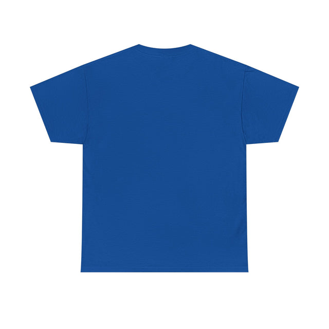 White Make Music Day Salem Sun Guitar Logo T-Shirt with bold musical design and event branding
