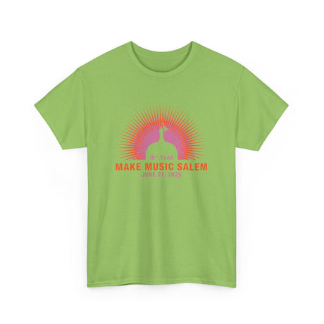 Make Music Day Salem Capital Sunset T-Shirt T-Shirt Printify - RiverCity Rockstar Academy Music Store, Salem Keizer Oregon