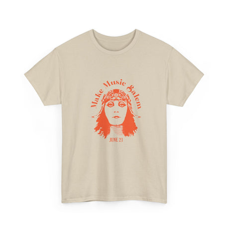 Make Music Salem Elsinore Girl T-Shirt T-Shirt Printify - RiverCity Rockstar Academy Music Store, Salem Keizer Oregon