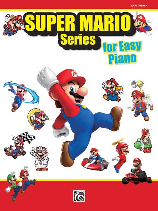 Super Mario Series for Easy Piano Piano Books Alfred - RiverCity Rockstar Academy Music Store, Salem Keizer Oregon