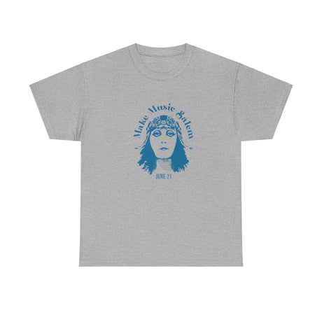 Make Music Day Salem Elsinore Girl Blue Logo T-Shirt T-Shirt Printify - RiverCity Rockstar Academy Music Store, Salem Keizer Oregon