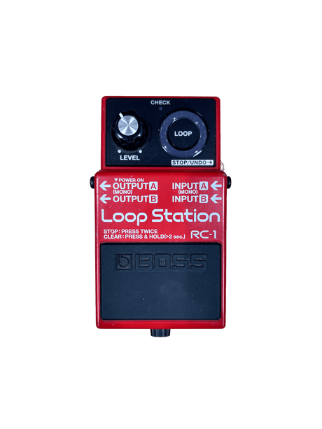 Used Boss RC-1 Loop Station Looper Pedal Pedals Boss - RiverCity Rockstar Academy Music Store, Salem Keizer Oregon