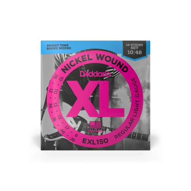 D'Addario 12-String Electric Guitar Strings Electric Guitar Strings D'Addario - RiverCity Rockstar Academy Music Store, Salem Keizer Oregon