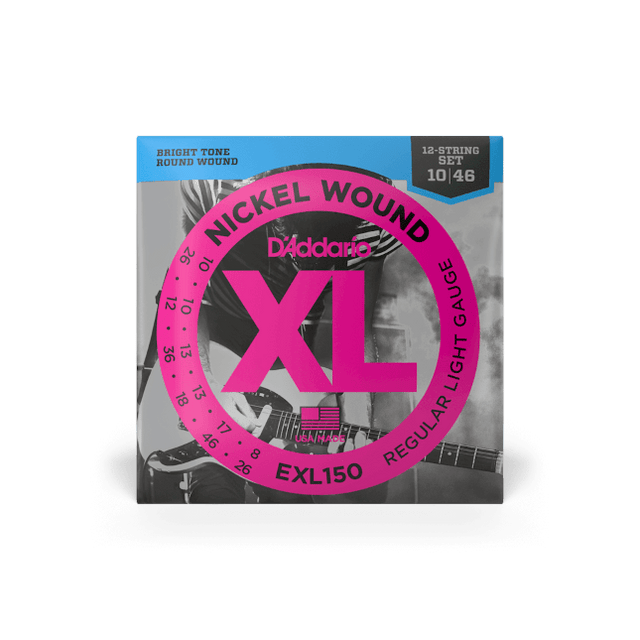 D'Addario 12-String Electric Guitar Strings Electric Guitar Strings D'Addario - RiverCity Rockstar Academy Music Store, Salem Keizer Oregon