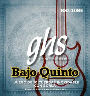 GHS Bajo Quinto 10-String Stainless Steel String Set