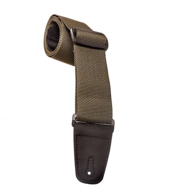 Henry Heller 2" POLYPRO VEGAN GUITAR STRAP W/ TRI GLIDE & MICROFIBER ENDS