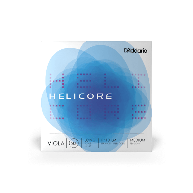 D'Addario Helicore Viola String Set, Long Scale, Medium Tension Viola Strings D'Addario - RiverCity Rockstar Academy Music Store, Salem Keizer Oregon