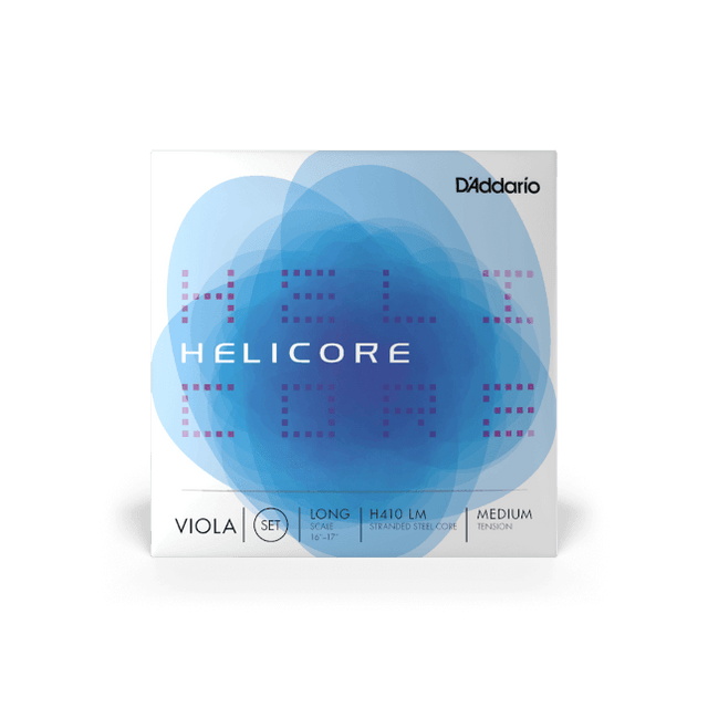 D'Addario Helicore Viola String Set, Long Scale, Medium Tension Viola Strings D'Addario - RiverCity Rockstar Academy Music Store, Salem Keizer Oregon