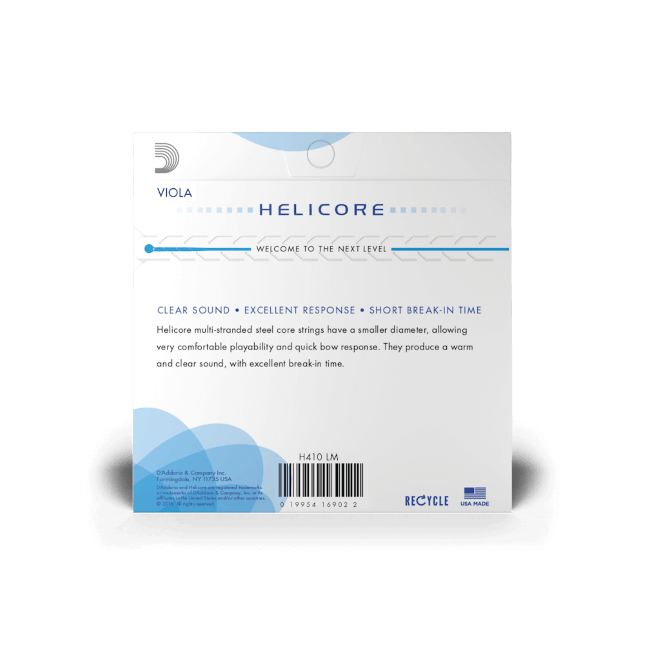 D'Addario Helicore Viola String Set, Long Scale, Medium Tension Viola Strings D'Addario - RiverCity Rockstar Academy Music Store, Salem Keizer Oregon