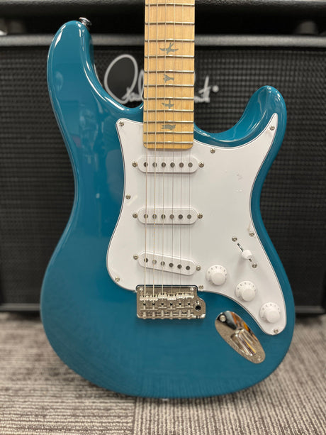 PRS SE Silver Sky Electric Guitar Nylon Blue with Maple Fingerboard Electric Guitars PRS Guitars - RiverCity Rockstar Academy Music Store, Salem Keizer Oregon