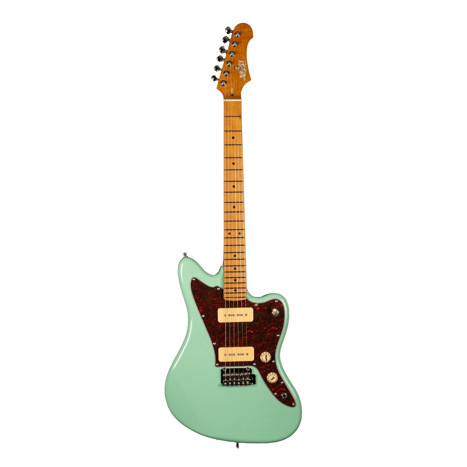 Jet JJ-300 P90 Surf Green Offset Electric Guitar Electric Guitars Jet Guitars - RiverCity Rockstar Academy Music Store, Salem Keizer Oregon
