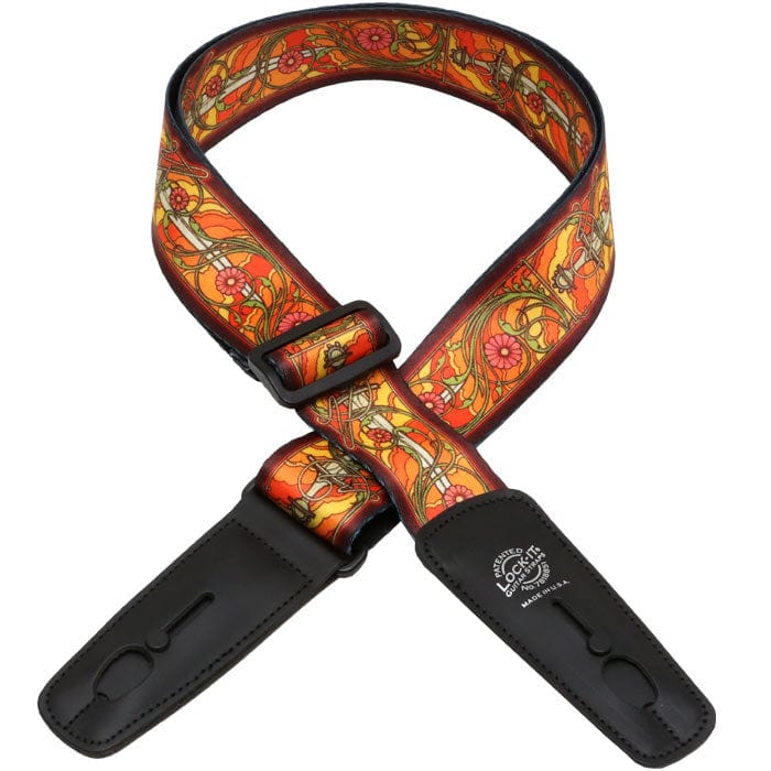 Lock-It Straps Mythical Swords Guitar Strap Straps LOCK-IT - RiverCity Rockstar Academy Music Store, Salem Keizer Oregon