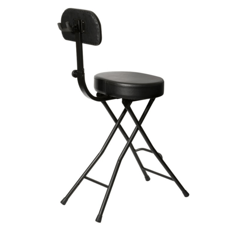On-Stage Guitar/Keyboard Stool with Hanger Stands On Stage - RiverCity Rockstar Academy Music Store, Salem Keizer Oregon