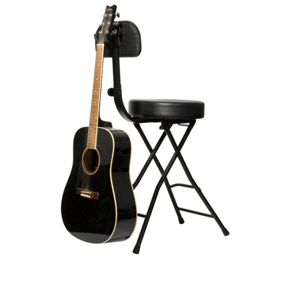 On-Stage Guitar/Keyboard Stool with Hanger Stands On Stage - RiverCity Rockstar Academy Music Store, Salem Keizer Oregon