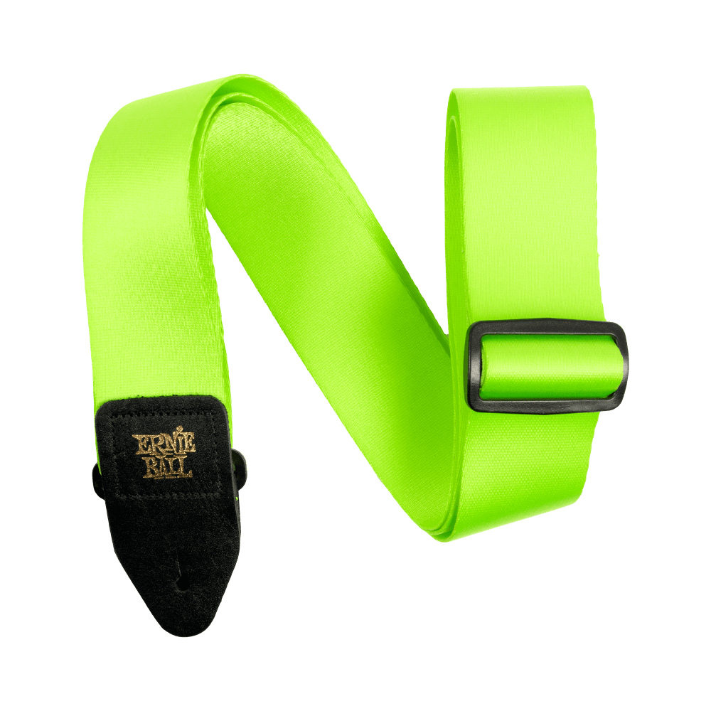 Ernie Ball Neon Green Strap Straps Ernie Ball - RiverCity Rockstar Academy Music Store, Salem Keizer Oregon