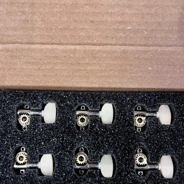 Used PRS Phase III Tuners w/Wing Buttons, Ivory Non-Locking Service Parts PRS Guitars - RiverCity Rockstar Academy Music Store, Salem Keizer Oregon